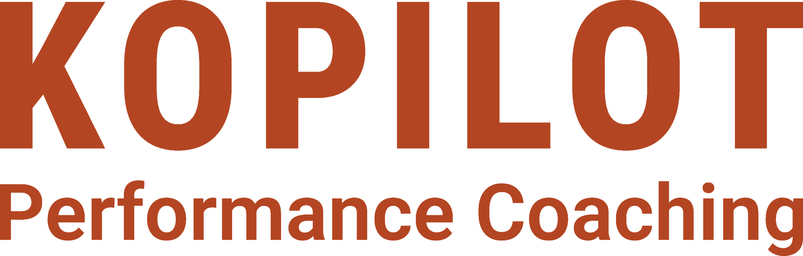 Kopilot — Performance Coaching Logo